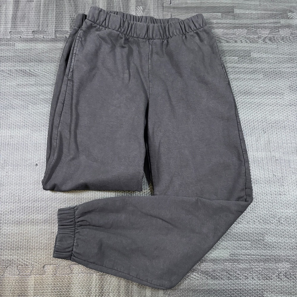 Brandy Melville Rosa Sweatpants Womens OS Black Joggers Lounge MCH002-Z087